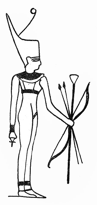 Богиня Нейт. Культ ее особенно усилился при Саисской династии