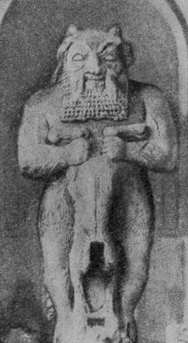 Статуя финикийского бога (Молоха?) с острова Кипра
