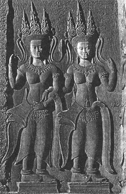 Апсары. Ангкор Ват. XII в.