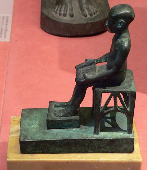 Статуэтка Имхотепа. Лувр