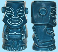 Керамический сосуд в виде бога Тангароа. Источник - cheekytiki.com/wholesale.htm