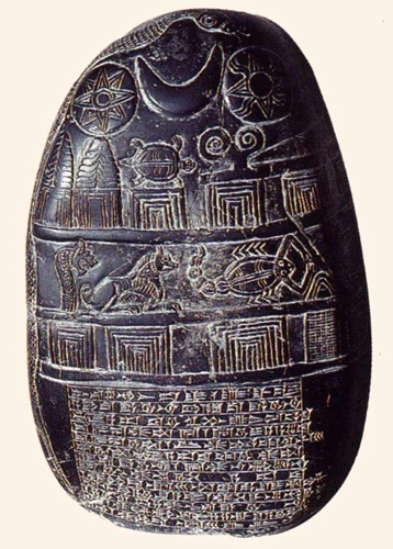 Скорпион, символ богини Ишхары (Навуходоносор, 1124-1103 до н.э.). Источник - danielmarin.es/hdc/kudurru2.jpg